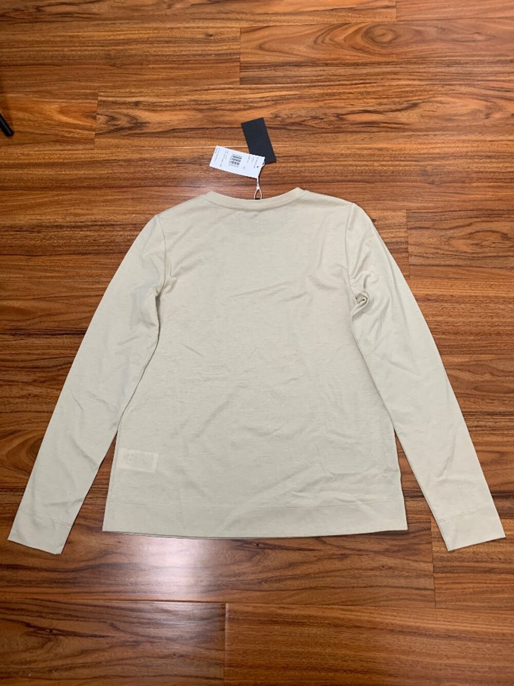 Lafayette 148 Raffia Hemp Blend Long Sleeve Top NWT - Picture 3 of 10